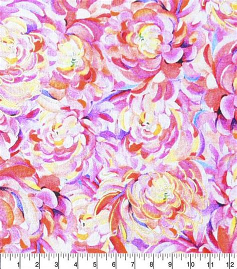 cotton shades of pink fabric with metallic accents|All Over Blooms Pink Premium Print Metallic Cotton .